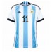 Günstige Argentinien Angel Di Maria #11 Heim Fussballtrikot WM 2022 Kurzarm